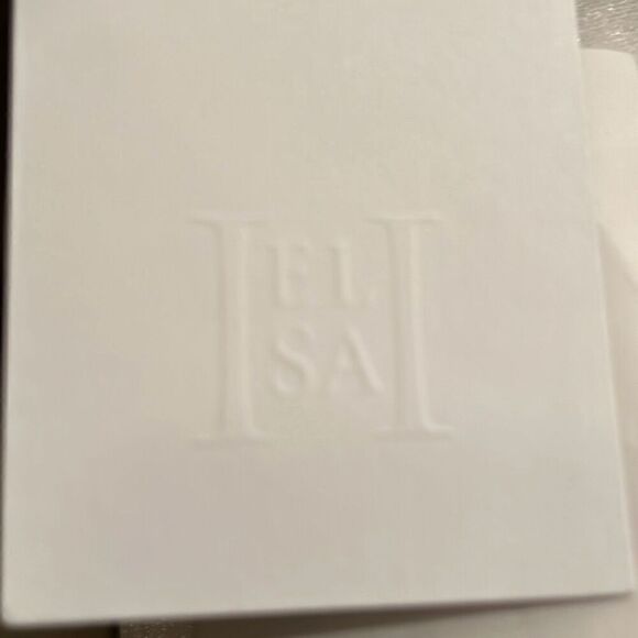 Helsa Womens M Oversized Blazer Jacket White Satin Minimalist Contemporary Chic - Picture 9 of 12